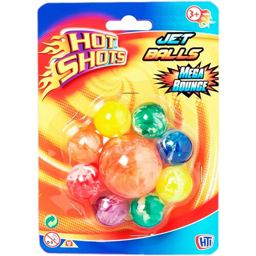 Мячи-Прыгуны мячи прыгуны в банке цветной лёд 8 штук