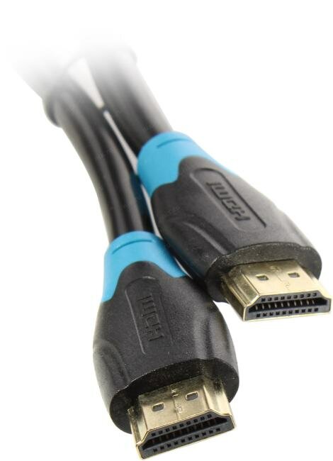 Кабель Vention HDMI High speed v2.0 with Ethernet 19M/19M - 3м Кабель Vention HDMI(m)/HDMI(m) - 3 м (AACBI) - фото №3