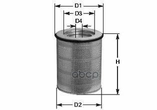 Фильтр Воздушный Volvo: Fh12 Fh12/340-Fh12/420 93-, Fh12 Fh12/460-Fh12/500 98-, Nh12 Nh12/380-Nh12/420 99- Clean filters арт.