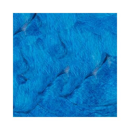 Волокно для валяния (цвет: яр. голубой, 100% вискоза, 50 г.)