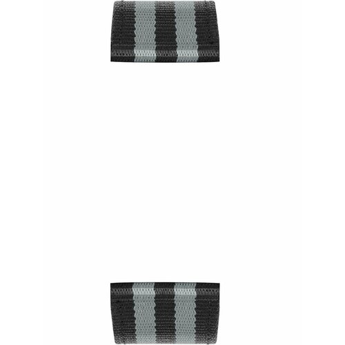 Ремешок Нестеров, серый, черный