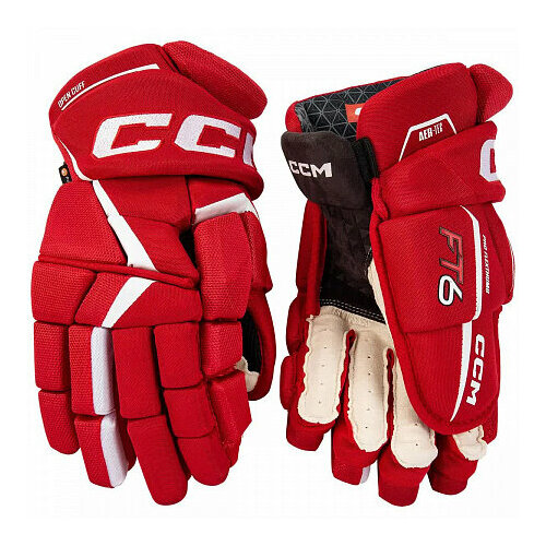 перчатки ccm 4r pro 13 синие Перчатки хоккейные CCM Jetspeed FT6 PRO (SR) 14