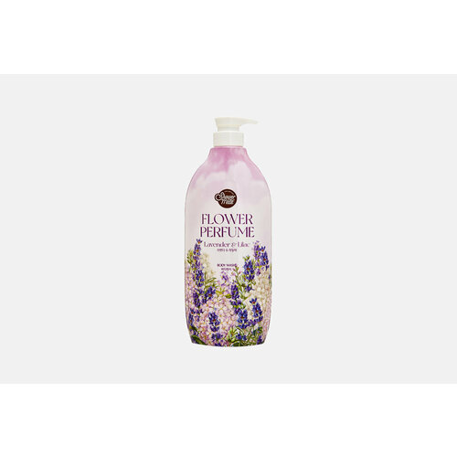 Гель для душа Kerasys, Flower Perfume Purple Flower Body Wash 900мл
