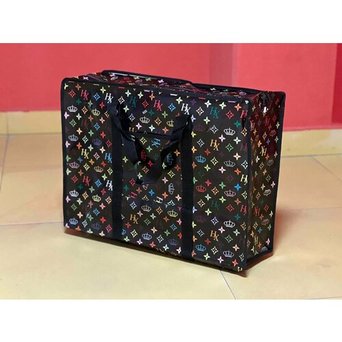 фото Сумка , 60х48х60 см, ручная кладь, черный без бренда