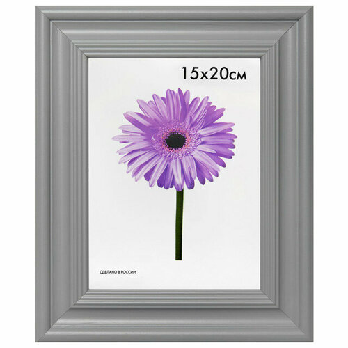 Фоторамка liza 150х200мм серая дерево 1053₽