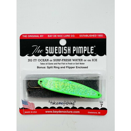 фото Блесна зимняя the swedish pimple 7 bay de noc lure company