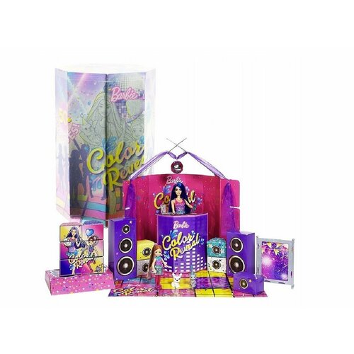 набор дома мечты mega barbie color reveal Кукла Барби Большой набор для вечеринки