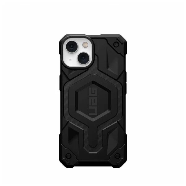 Чехол с поддержкой MAGSAFE Uag Monarch Pro для iPhone 14 Plus 6.7", цвет карбон (Carbon Fiber)