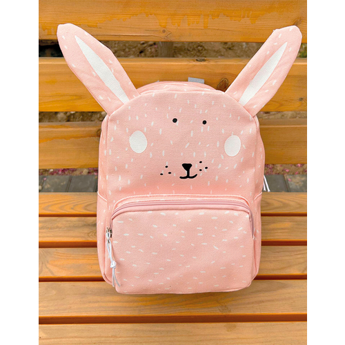 Рюкзак детский на молнии, тканевый, повседневный «Зайчик», «Кролик», розовый детский тканевый рюкзак зайчик