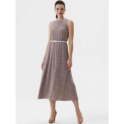 фото Платье арт-деко, размер 42, бежевый