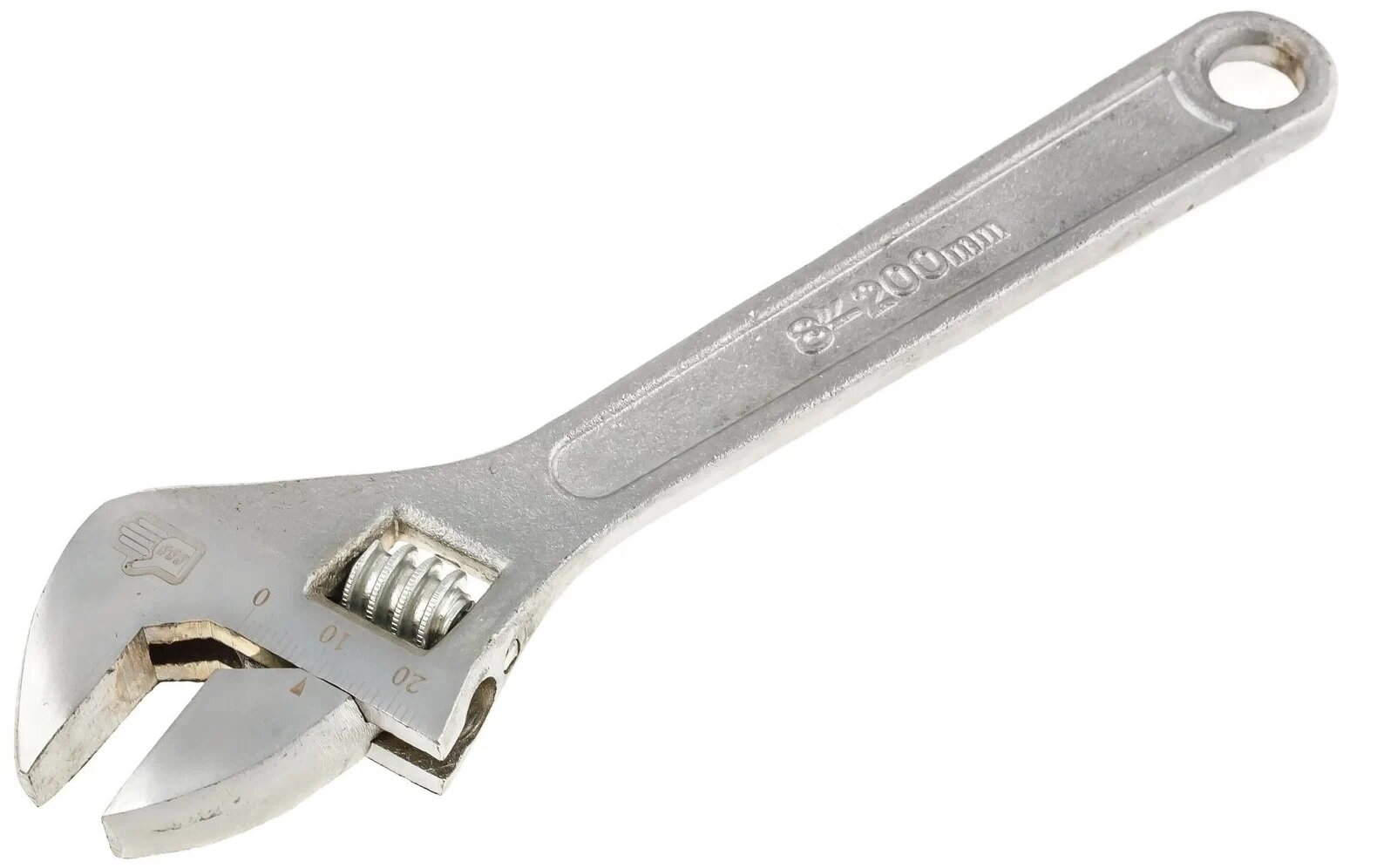 Ключ разводной "888" 8"-200мм инструментальная, углеродистая сталь — фото 1