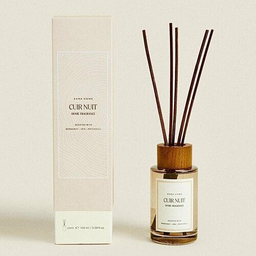 Zara Home CUIR NUIT 100 мл Диффузор / Аромат для дома