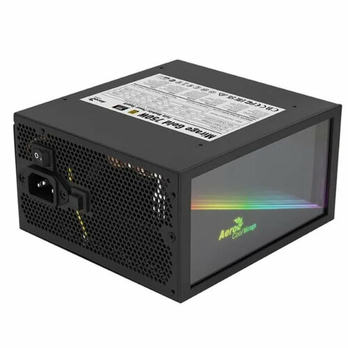 AeroCool Блок питания Aerocool Mirage Gold 750W 4711099472567 120mm44pin62pin x 3SATA x 8IDE x 4 979000₽