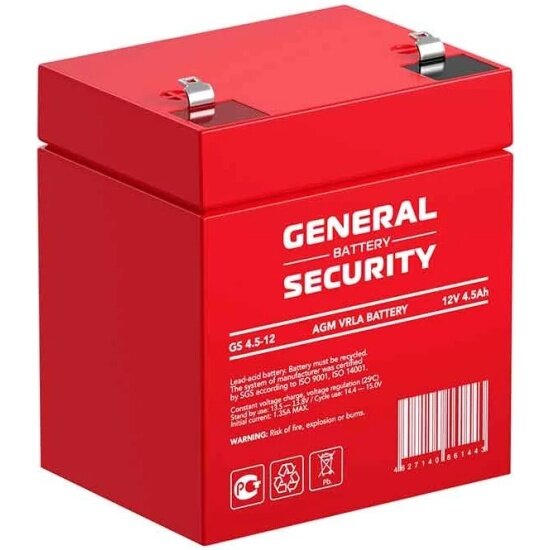 Аккумулятор General Security GS4.5-12