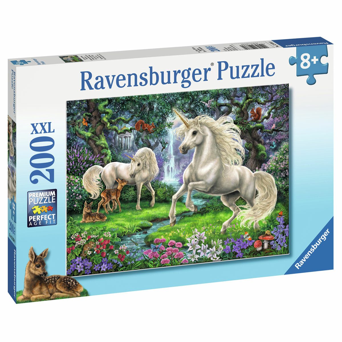 Пазл XXL Ravensburger «Сад единорогов», 200 эл.