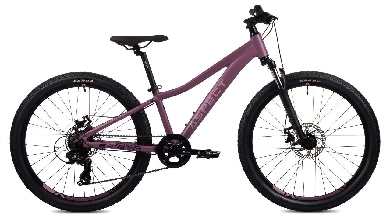 фото Велосипед Aspect Angel 2024 (24", Фиолетовый)