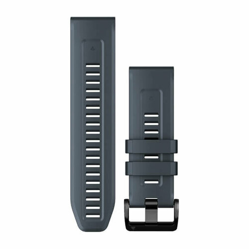 фото Ремешок для часов garmin quickfit 26 синий гранит (силикон) (010-13117-05)