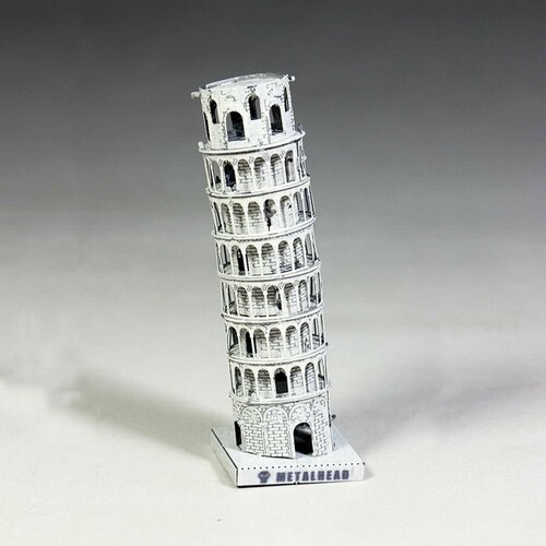 Металлический конструктор / 3D конструктор / Сборная модель Пизанская башня
