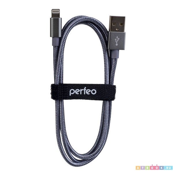 Аксессуар Perfeo USB - Lightning 3m Silver I4306