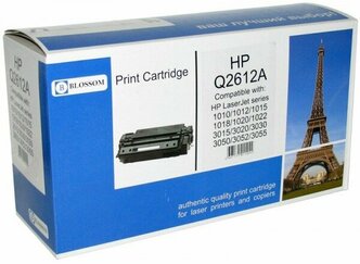Q2612A Blossom совместимый черный тонер-картридж для Canon LBP 2900/ 3000; HP LaserJet 1010/ 1020/ 3