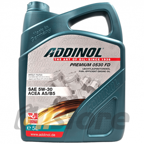 Моторное масло ADDINOL Premium 0530 FD 5W-30, 5л