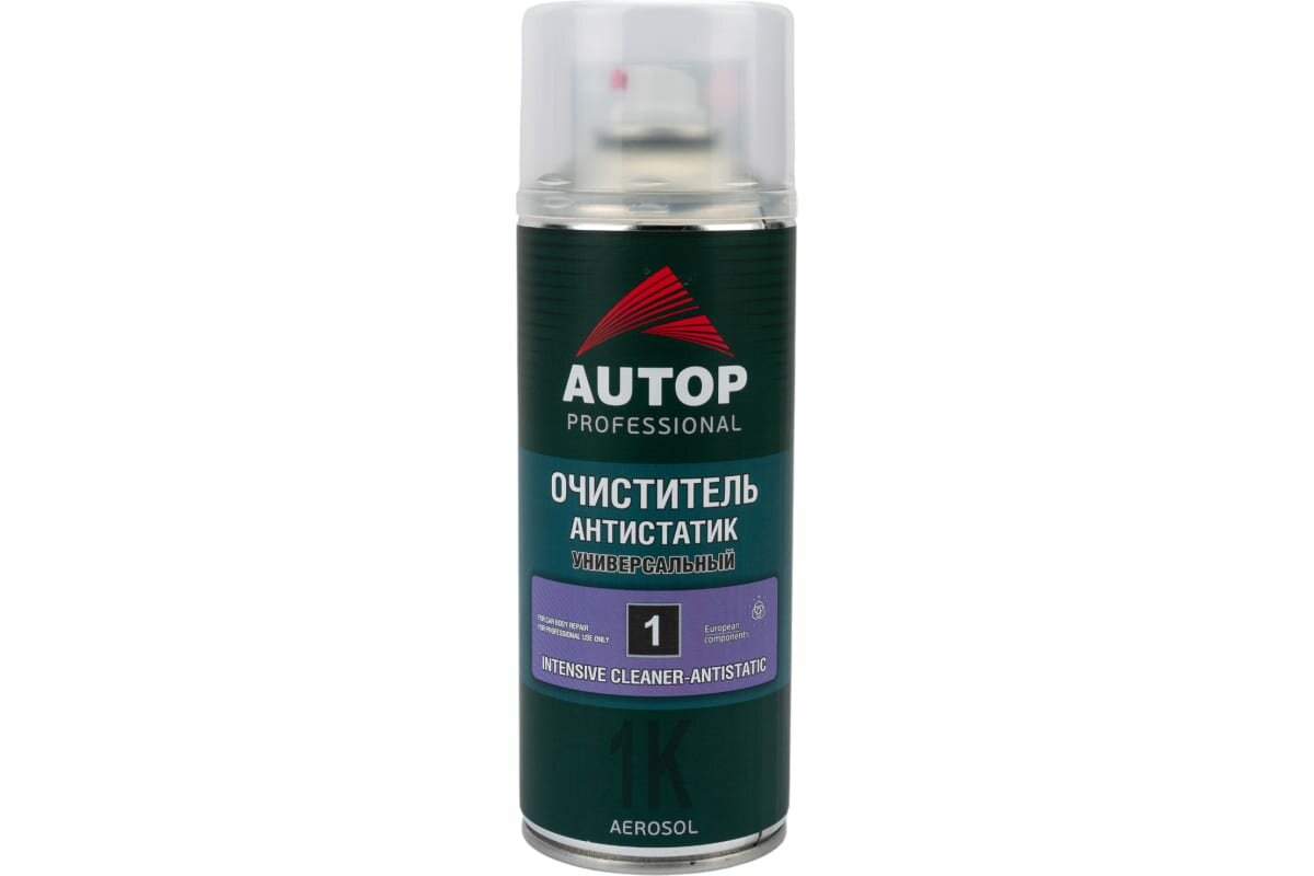 Очиститель-антистатик "Autop" универсальный №1 1К Universal Cleaner-Antistatic, Безцветный, аэрозольный, 520 мл