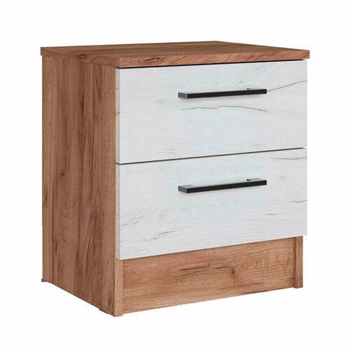 Спальня Вегас Тумба прикроватная дуб крафт табачныйдуб крафт белый 3500₽