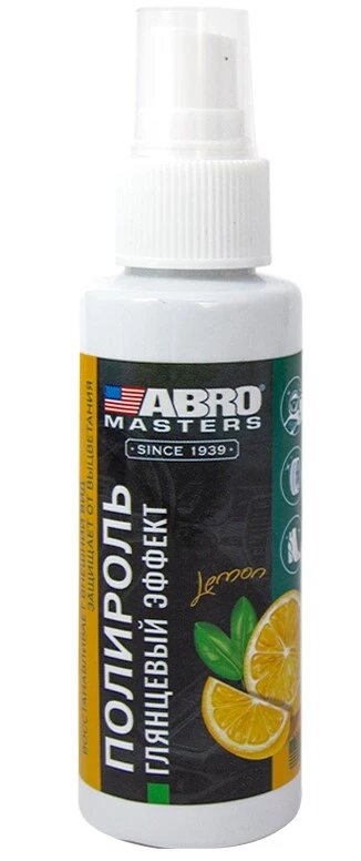 фото Полироль пластика и винила ABRO Лимон 100 мл