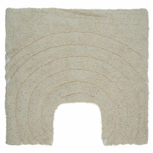 Коврик для туалета fora создавая мечты 50х50см хлопок бежевый 2173₽