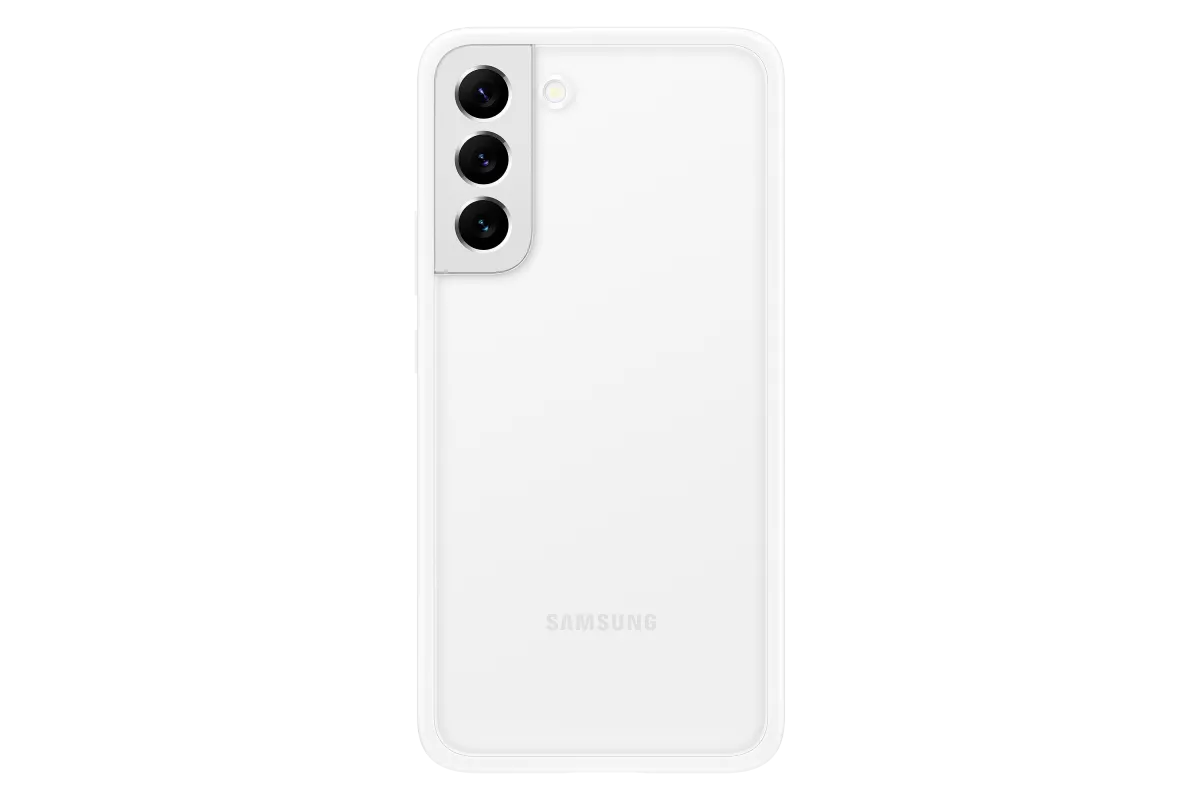 Чехол-крышка Samsung EF-MS906CWEGRU для Galaxy S22+ с рамкой, белой - фото №3