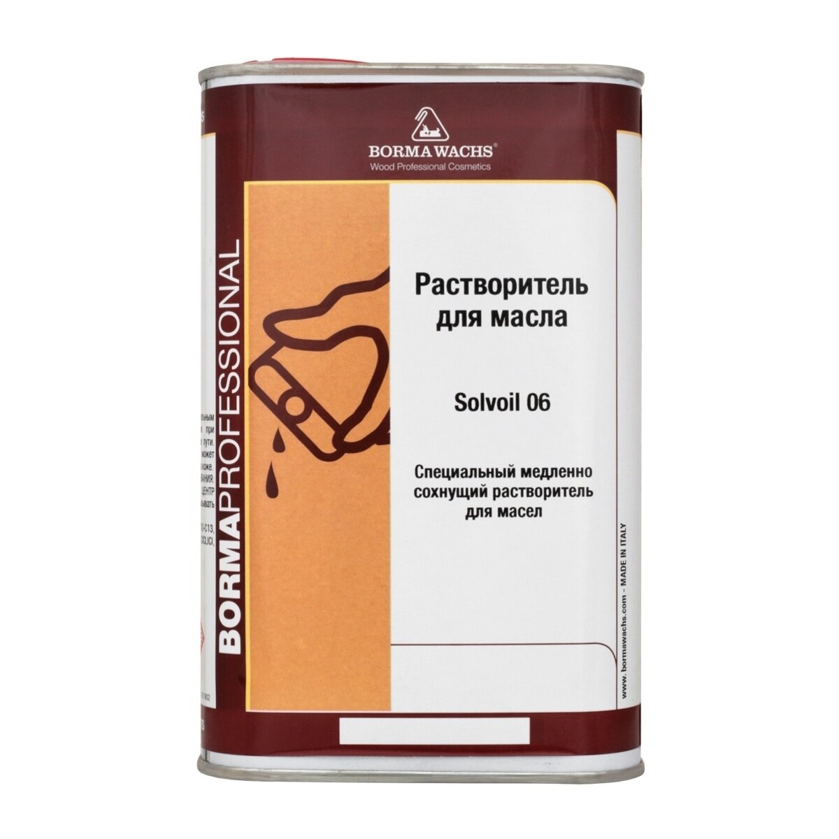 фото BORMA WACHS (Борма) Solvoil 06 Растворитель для масла, 1л, арт. 4930.06