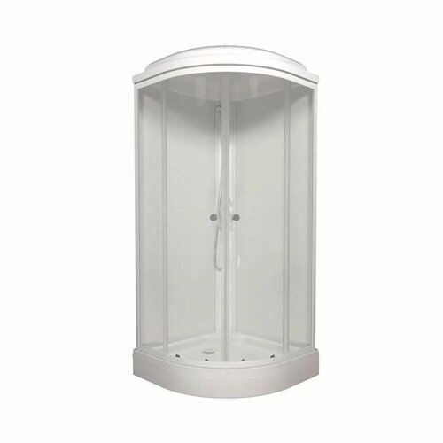 Душевая кабина Triton Экстра 88x88 А, низкий поддон, прозрачное, четверть круга