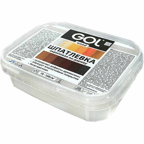 Акриловая шпатлевка по дереву Palizh мастер GOL