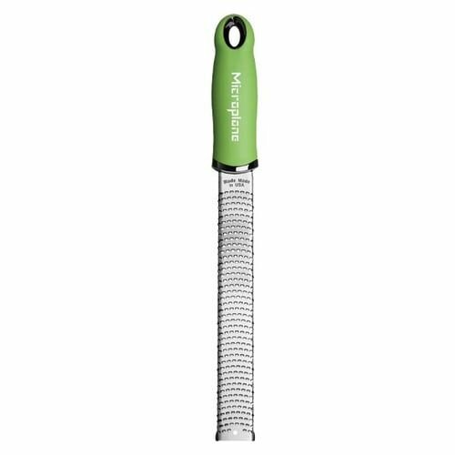 Терка Microplane для цедры и сыра, зеленая