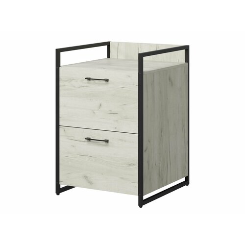 Тумба Urban Лофт 01 Черный/дуб крафт белый