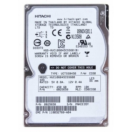 HGST Ultrastar 10K HUC106045CSS600 SAS 14244₽
