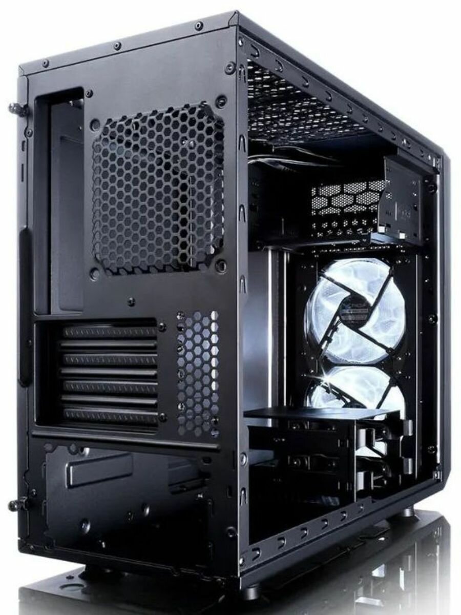 Компьютерный корпус Fractal Design FOCUS G MINI Window, черный