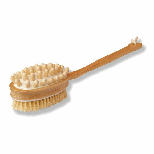 Щетка-массажер с длинной ручкой дерево 1347₽