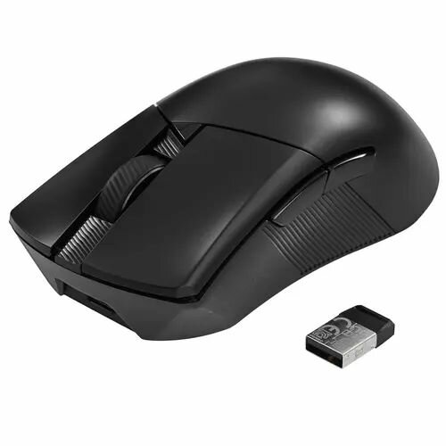 Мышь беспроводная ASUS ROG Gladius III Wireless AimPoint, 36000dpi, Bluetooth/ Wireless USB, RGB, 370mAh, Черный 90MP02Y0-BMUA00 - фото №6