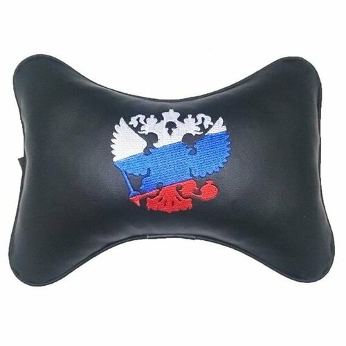 Подушка на подголовник из экокожи 