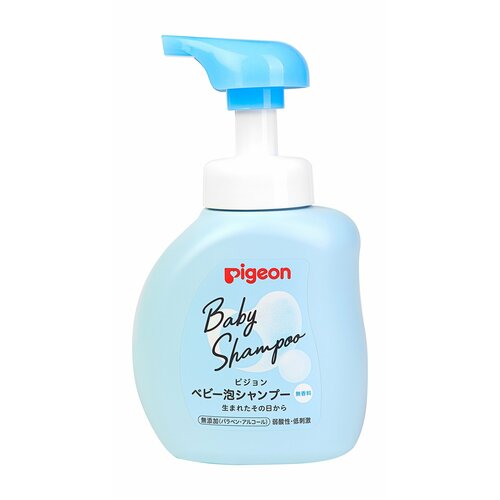 PIGEON Шампунь-пенка для младенцев Baby Foam Shampoo 0+ мес, 350 мл