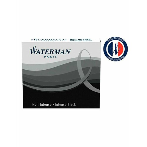 Картридж WATERMAN International 52011 Intense Black 6шт 550₽