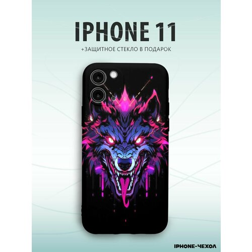 Чехол Iphone 11 волк