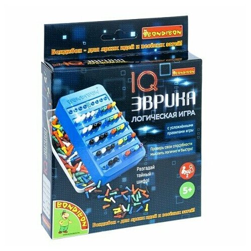 логическая игра bondibon iq твист Bondibon Логическая игра IQ-Эврика ВВ5136