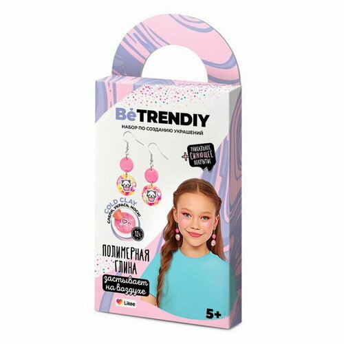 Набор по созданию украшений из полимерной глины Be TrenDIY COLD CLAY Серьги 464₽