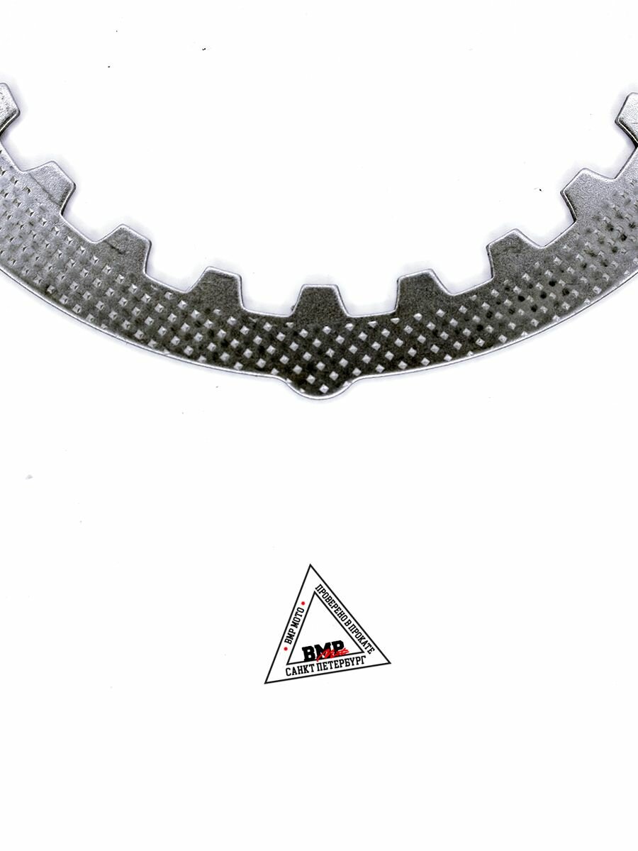 Диск сцепления ведомый стальной GR7 T250L (2T MT-250) эндуро / кросс — фото 1