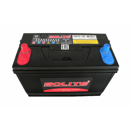 Аккумулятор автомобильный Solite 31P-1000 120Ач R+ EN1000A 330x172x238 B00