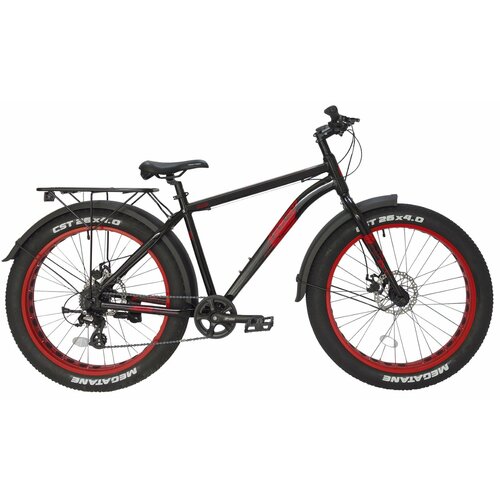 Велосипед TECH TEAM FLEX 26'х19' красный 2024 NN012245 NN012245