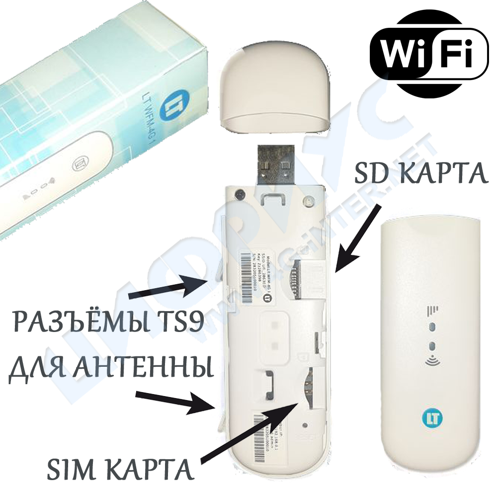 4G USB Wi-Fi Модем универсальный ZTE MF79RU