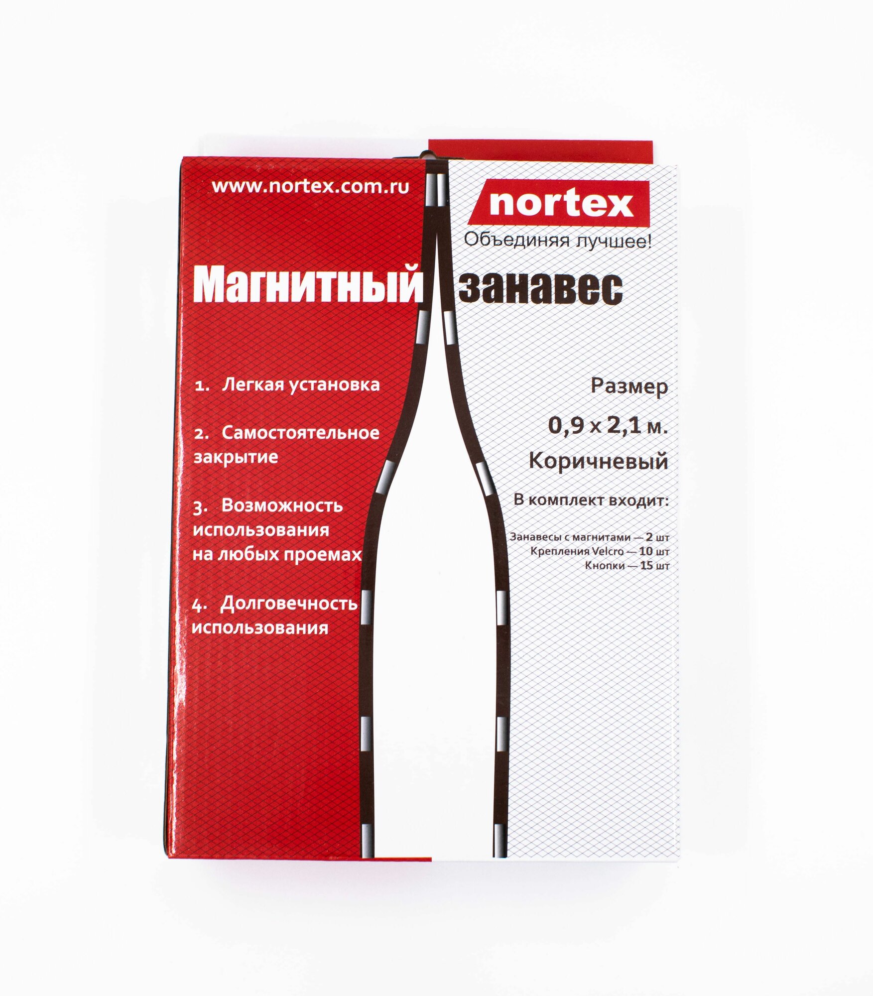 фото Москитная сетка-занавес магнитный на дверь